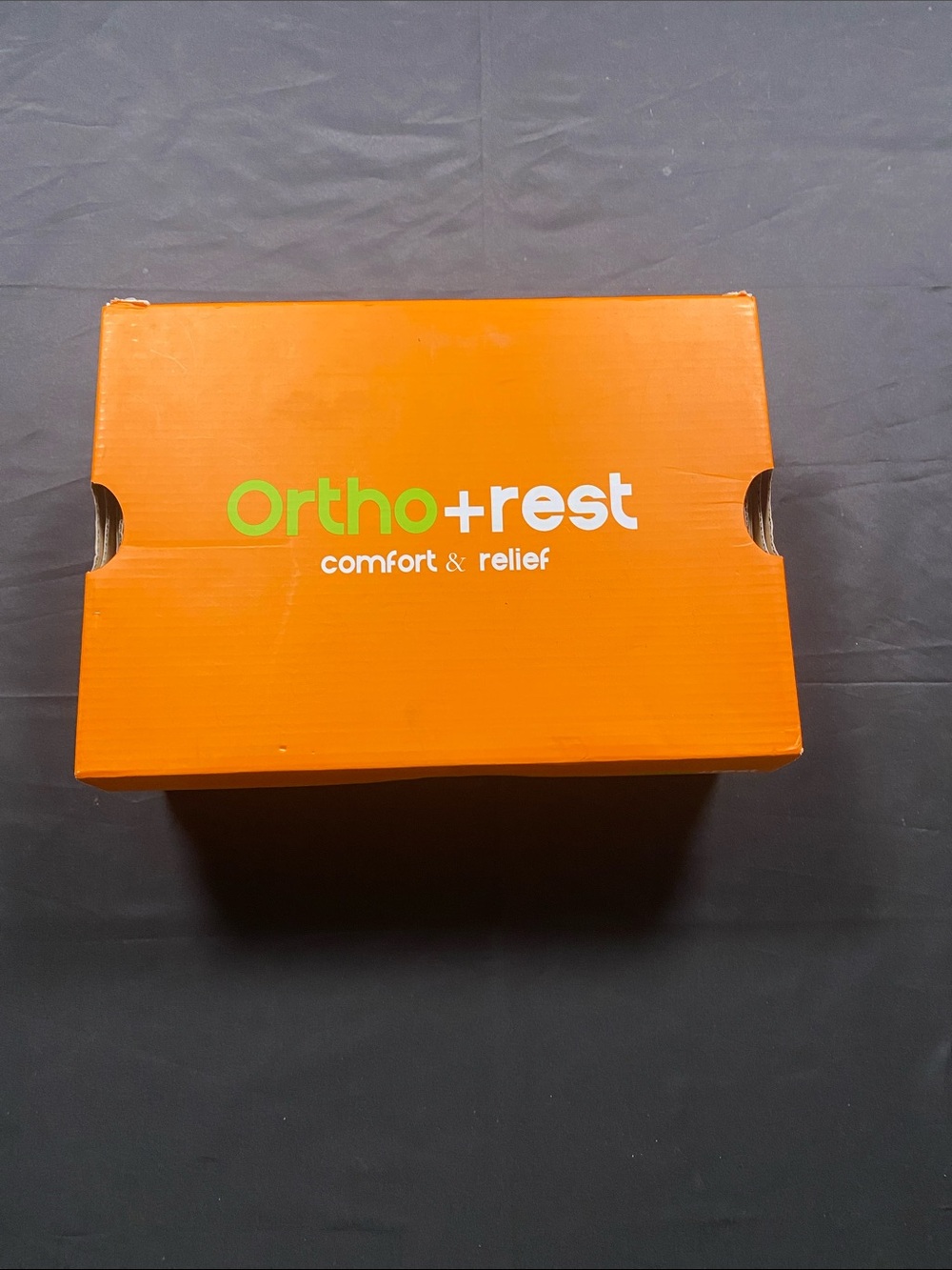 AEROSOLES Orange and Green Ortho+Rest Shoe Box